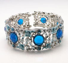 时尚珠宝新宠 镀银环保合金手镯、带钻手镯与水晶手镯的市场全景